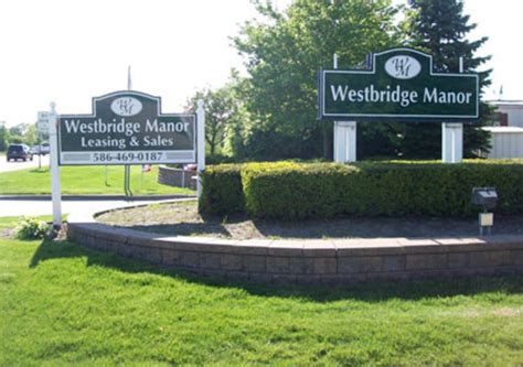 Westbridge manor - Don't forget Westbridge / Westbrook! Wednesday 10/28 6-8pm Drive by Trick or Treat! Macomb Sheriff and ... See more of Westbridge Manor on Facebook. Log In. or. Create new account. See more of Westbridge Manor on Facebook. Log In. Forgot account? or. Create new account. Not now. Related Pages. VFW 7573 …